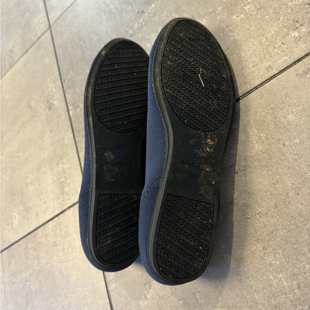 Rothy’s 9.5 navy loafers - Picture 5 of 5